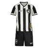 Conjunto infantil Botafogo I 24/25 - Blanco y negro