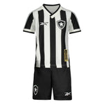 Conjunto infantil Botafogo I 24/25 - Blanco y negro