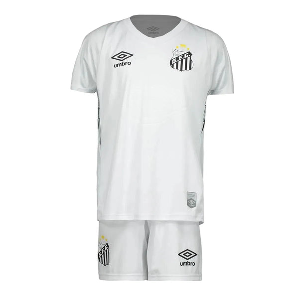Conjunto infantil Santos I 24/25 - Blanco