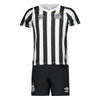 Conjunto infantil Santos II 24/25 - Blanco y negro