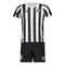 Conjunto infantil Santos II 24/25 - Blanco y negro