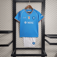 Kit local infantil del Napoli 2023/24