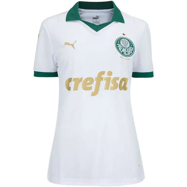 Camiseta de visitante del Palmeiras 24/25 para mujer - Blanca