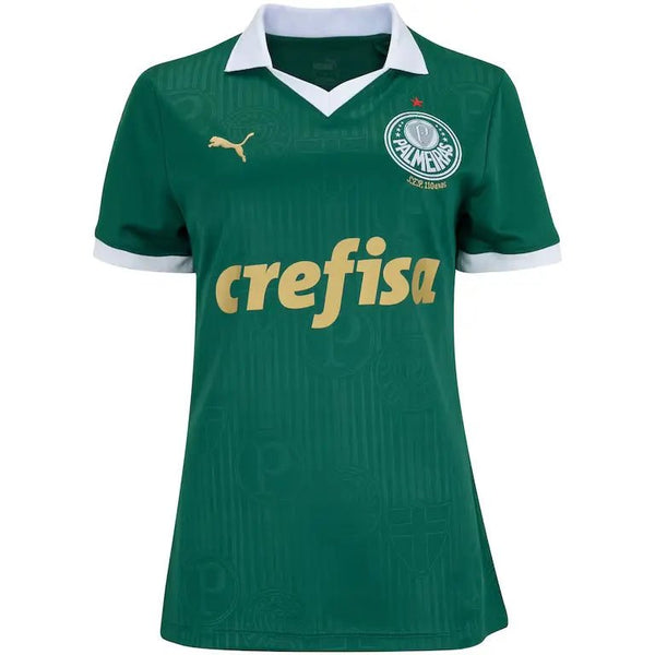 Camiseta local del Palmeiras 24/25 para mujer - Verde