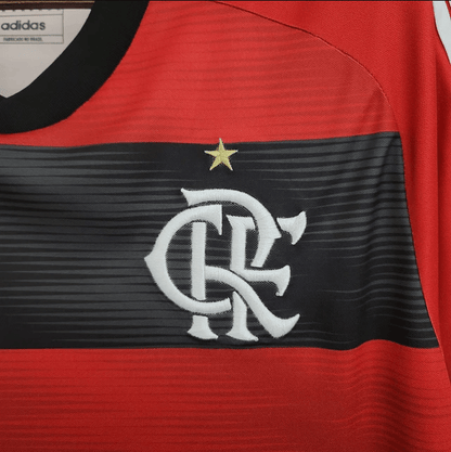 Camiseta local del Flamengo 23/24 - Todos los patrocinadores