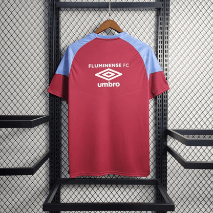 Camiseta de entrenamiento Fluminense 2023/24 Celeste Azul Rojo