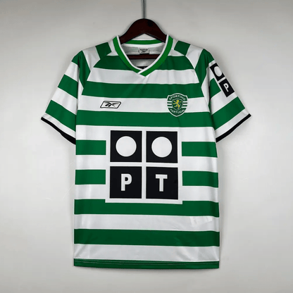 Camiseta de local del Sporting 2003/04