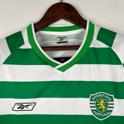 Camiseta de local del Sporting 2003/04