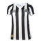 Camiseta de visitante del Santos para mujer 24/25 - Blanco y negro