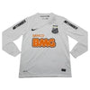 Camisa retro de manga larga del Santos Home 11/12 - Blanca