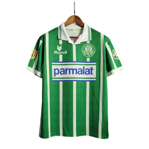 Camiseta Local Palmeiras 93/94 Retro - Verde y Blanco