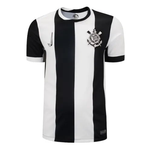 Camiseta de la tercera equipación del Corinthians 24/25 - Blanco y negro