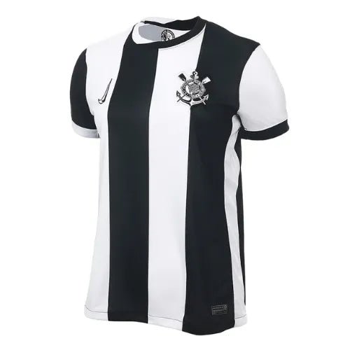 Camiseta de la tercera equipación femenina del Corinthians 24/25 - Blanco y negro