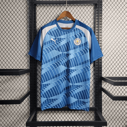 Camiseta de entrenamiento azul del Manchester City 2023/24