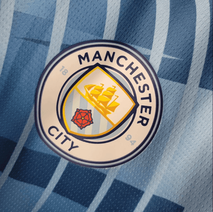 Camiseta de entrenamiento azul del Manchester City 2023/24