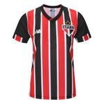 Camiseta de visitante del São Paulo 24/25 para mujer - Rojo y blanco