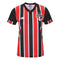 Camiseta de visitante del São Paulo 24/25 para mujer - Rojo y blanco